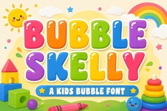 Bubble Skelly Font: Creative Halloween Typography Ideas