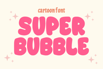 Creative Bubble Font Designs for Digital Projects