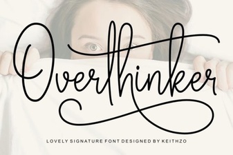 Free Creative Font for Overthinkers and Makers