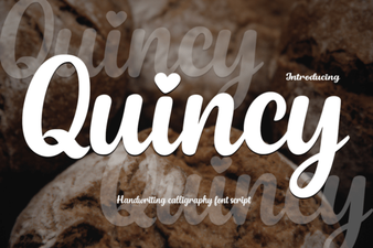 Quincy Font: Creative Design Ideas & Projects